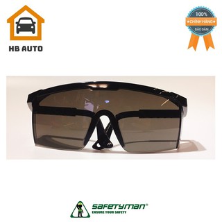 Kính Bảo Hộ Chống Bụi Vuông Đen Safety Man SM416B