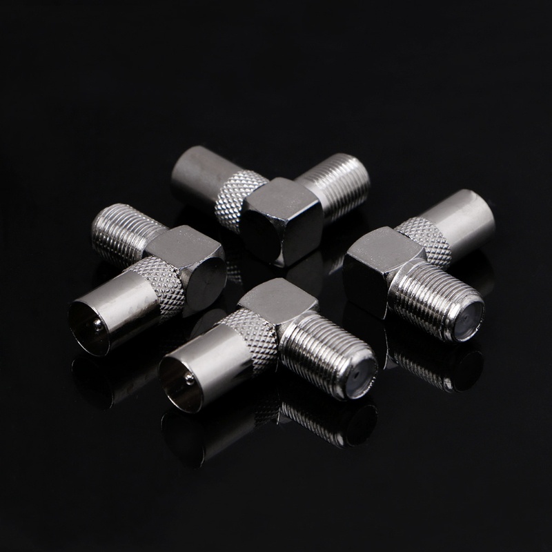 Set 10 Đầu Nối Chữ F Góc 90 Độ Chuyên Dụng