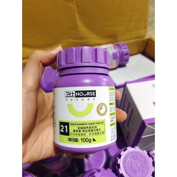VITAMIN NOURSE BỔ SUNG VITAMIN CHO CHÓ MÈO SỐ 11,15,18,19,21,28,29