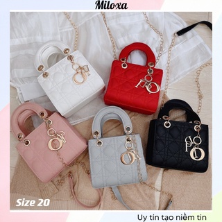 TÚI XÁCH NỮ HỘP VUÔNG DIOR CỰC SANG CHẢNH ĐI CHƠI ĐI DỰ TIỆC MILOXA