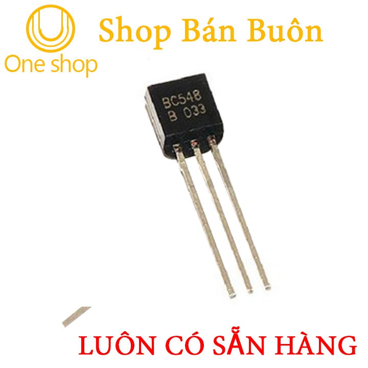 BC548 TO-92 TRANS NPN 0,1A 30V