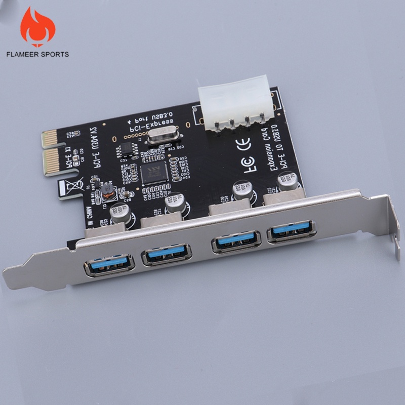 Bộ Chuyển Đổi Thẻ Mở Rộng Pci-E Sang Usb 3.0 4 Cổng V805