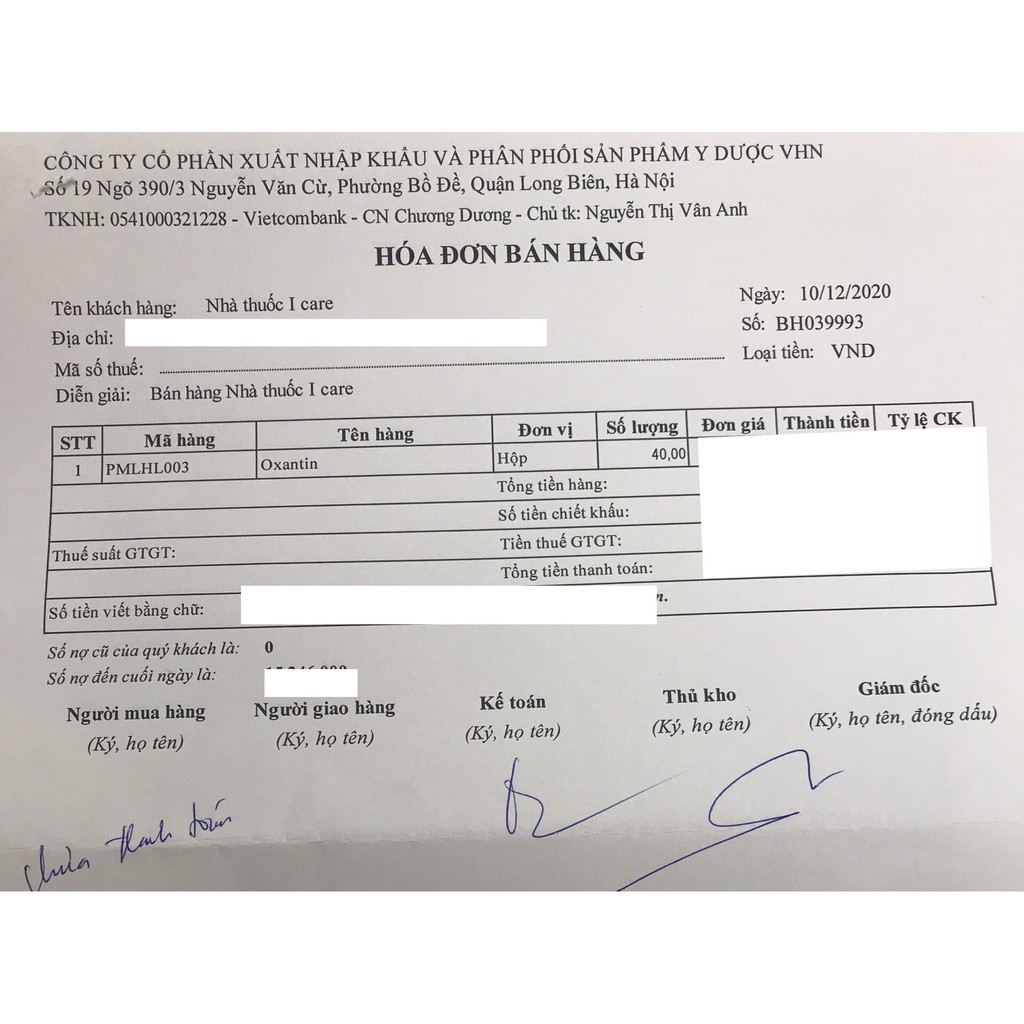 Viên uống thảo dược giảm cân Oxantin hộp 60 viên - Pharmalife