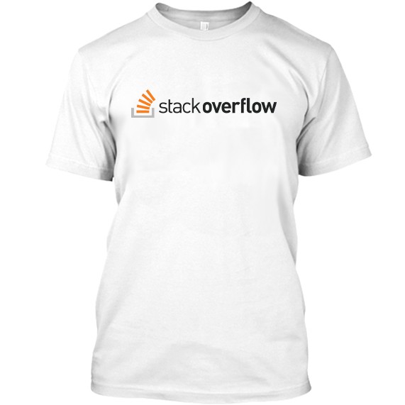 Áo thun stackoverflow mẫu 01