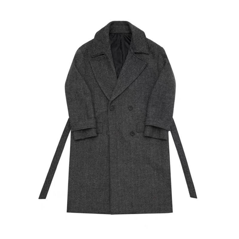 ÁO KHOÁC DẠ DÀI HÀN QUỐC CHO NAM |TAHISHOP|