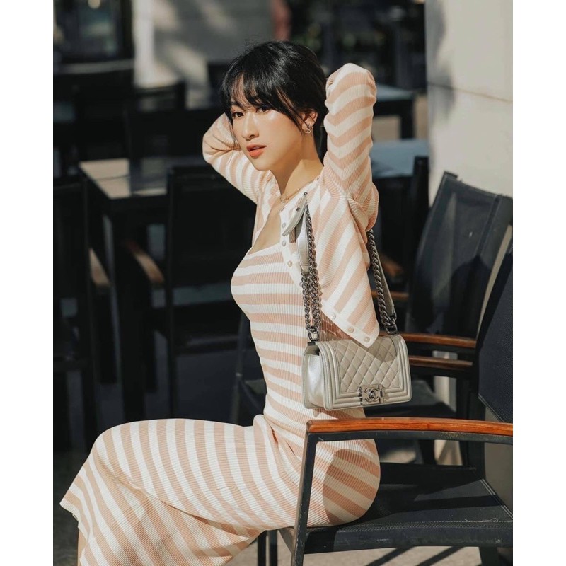 [ORDER-ẢNH THẬT] Set Váy 2 dây/ Cardigan len Zara xuất xịn