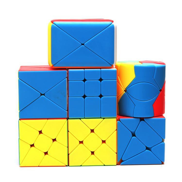 Miễn phí vận chuyển Khối lập phương Rubik Hộp lớp học X Khối lập phương Khối lập phương Rubik Bánh xe nóng không bằng nh