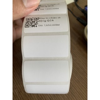 Giấy decal nhiệt 40mm x 20mm x 10m