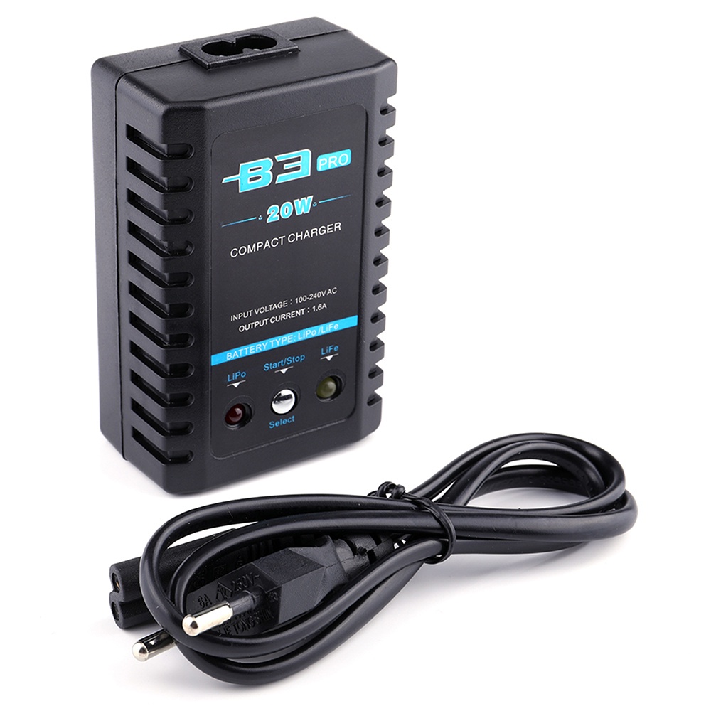 Bộ Sạc Pin Lipo B3 20W B3 Pro 10W RC 2S 3S Và Nguồn