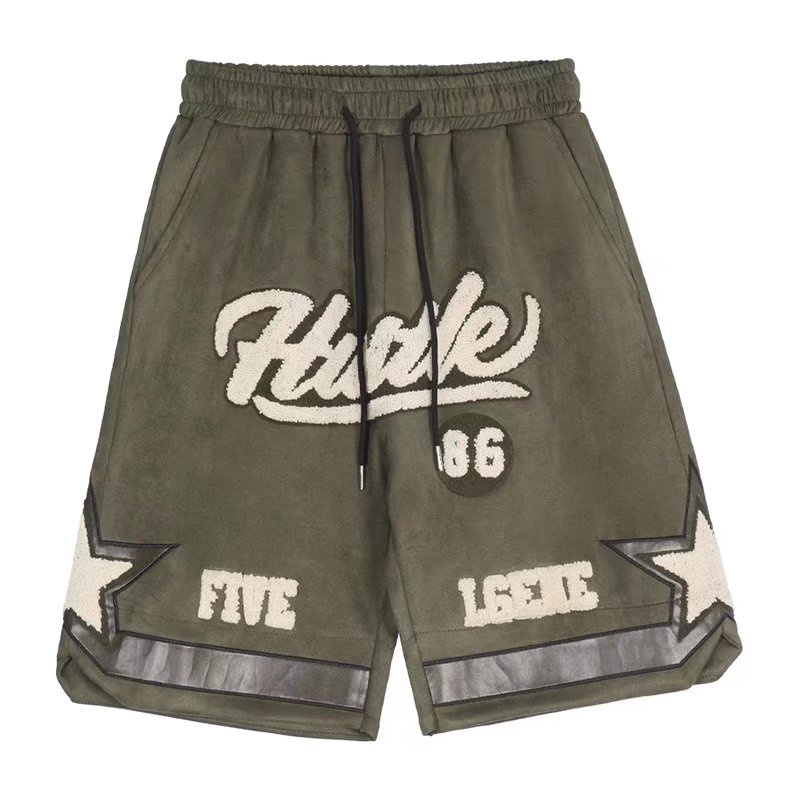 Quần Short Dáng Suông In Chữ Phong Cách Thời Trang Đường Phố Mỹ Dành Cho Nam Và Nữ 2022
