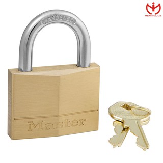 [Hỏa tốc HCM] Ổ Khóa Master Lock 150 EURD Thân Đồng Rộng 50mm 2 Chìa Răng Cưa - MSOFT
