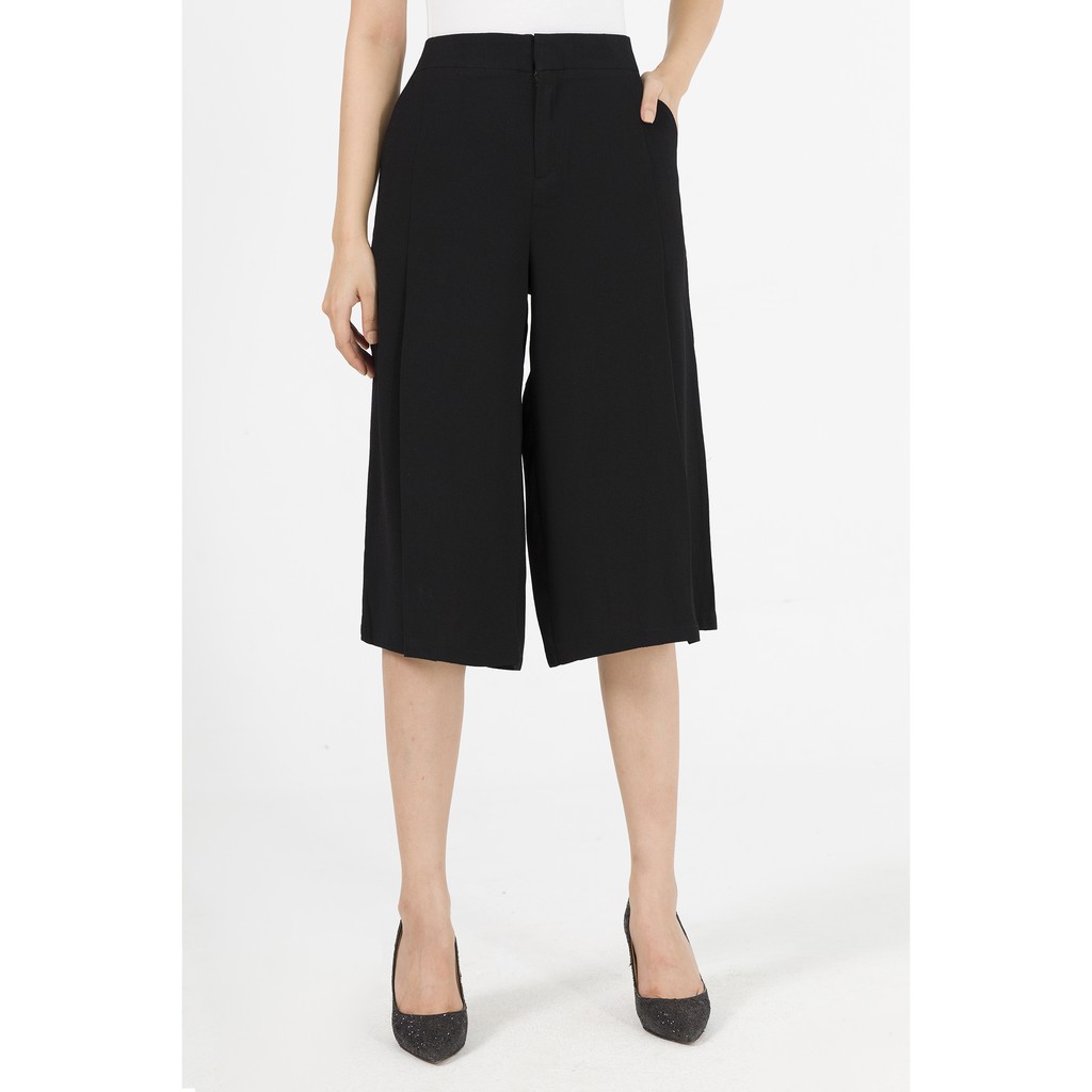 Quần lửng Zenic dáng Akina Pa màu đen HD 2500 | BigBuy360 - bigbuy360.vn