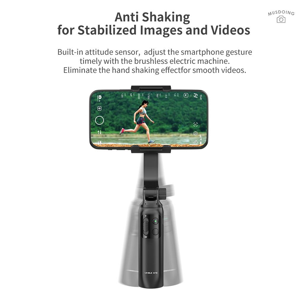 ღ  FeiyuTech Vimble One Foldable Single-Axis Smartphone Gimbal Professional Anti Shaking Stretchable Handheld Gimbal Horizontal Locking & Follow-up Modes Support Gesture Control Hitchcock Dolly Zoom Time-lapse Photography for Live Streaming Vlogging Lands