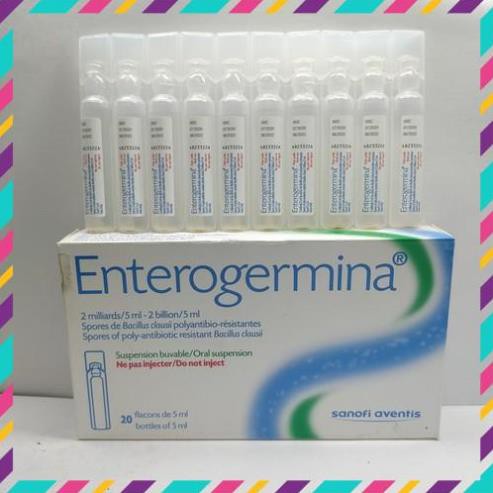 Enterogermina- men tiêu hóa dạng ống của Pháp hộp 20 ống