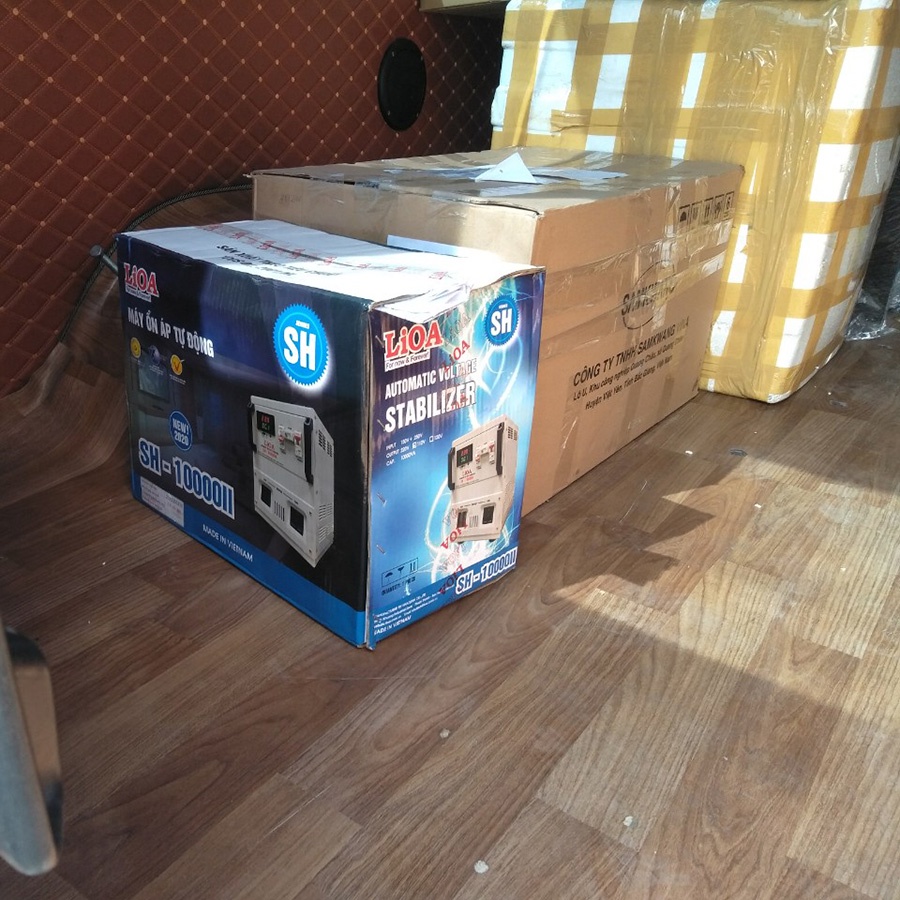 Ổn Áp Lioa 10KVA 1 Pha 10KW SH-10000 II Dải 150V-250V Chính Hãng Đồng Hồ Điện Tử