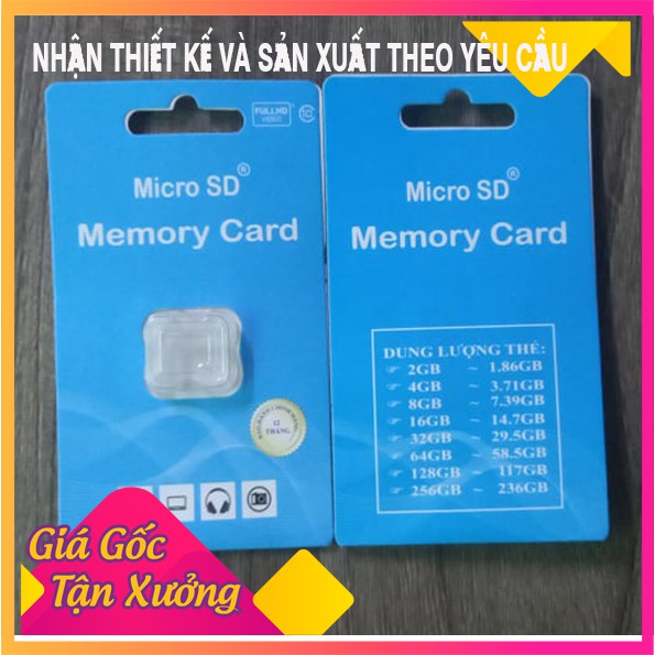 COMBO 50 VỎ ĐỰNG THẺ NHỚ MICRO SD