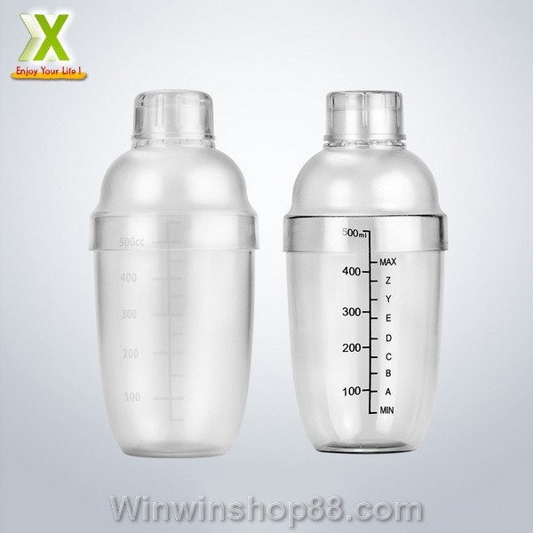 Bình pha chế trà sữa Shaker 530ml loại tốt phụ kiện pha trà sữa cafe bartender Andhere