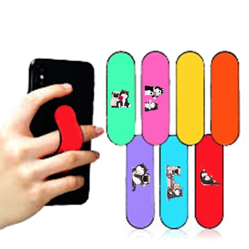 giá đỡ điện thoại gấu lotso 3 anh em gấu đứng IRDI3 phone stick molang pusheen gấu brown tonton khủng long hoàng đế mèo