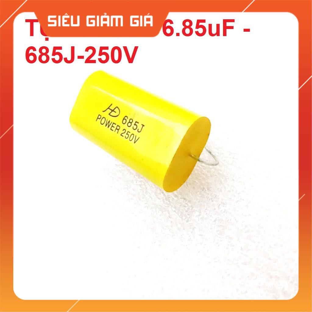 Tụ loa treble phân tần loa 6.85mf – 250v