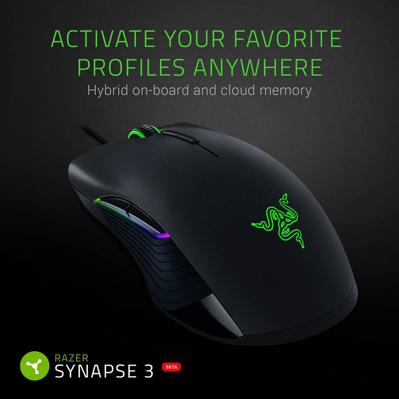 Chuột Chơi Game Cảm Biến Razer Lancehead Te Ambidextrous 16,000 Dpi
