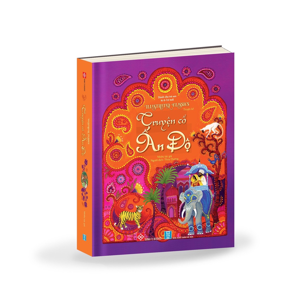 Sách - Truyện cổ tích cho trẻ 6 - 16 tuổi - Illustrated Classics - Truyện cổ Ấn Độ