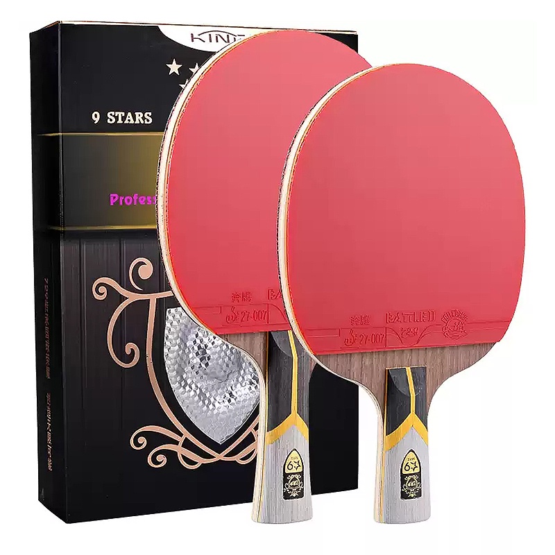 Vợt Bóng Bàn Chuyên Nghiệp King 9 Star 729 Friendship Ping Pong Kèm Lưỡi Dao ALC ITTF