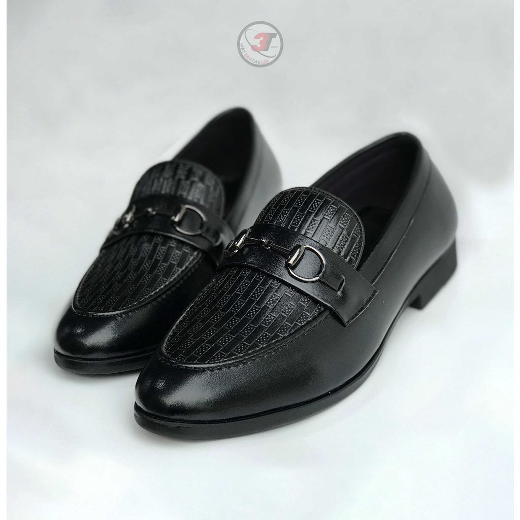 Giày Lười Nam Da Mềm - Tây Lười -Đế Cao Su ,Công sở, Có khâu Đế  - Bảo Hành 12 Tháng