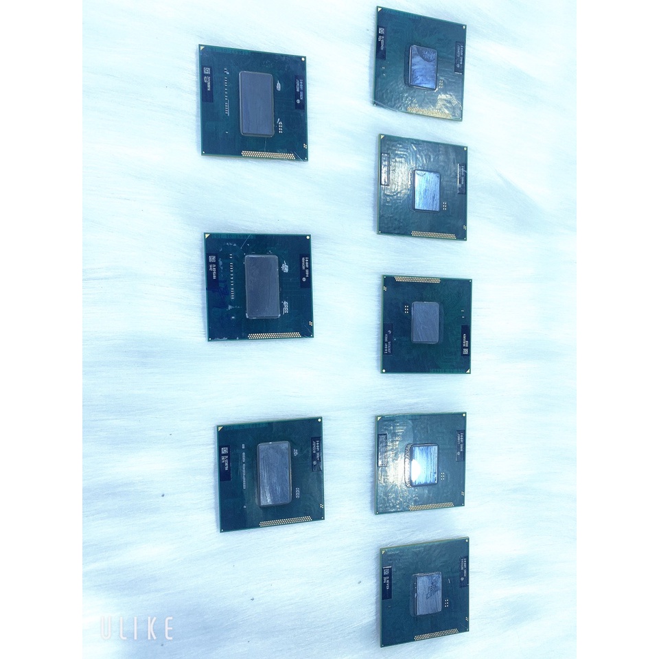 Bộ Xử Lí CPU Core i5 I7 2410M/2430M/2450M/2520M/2540/ i7-2630QM/2670QM/2720QM Tháo Máy Laptop Chính Hãng