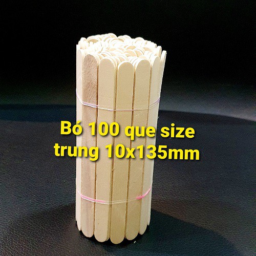 Bó 100 Que Kem Size Trung 10mm x 135mm Làm Handmade