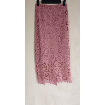 Chân Váy Ren Hồng sz M new 99%