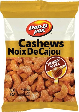 Hạt điều mật ong dan d pak 100gr