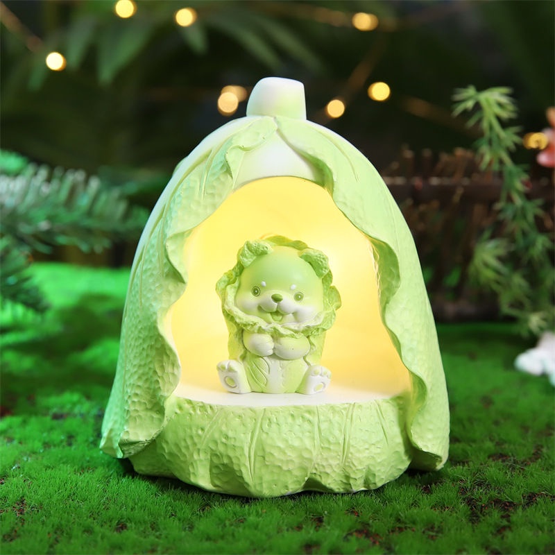 Đèn Ngủ Để Bàn Hình Chú Chó Rau Củ Quả Ngộ Nghĩnh Đáng Yêu