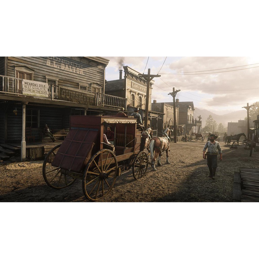 [Mã 159ELSALE hoàn 7% đơn 300K] Đĩa Game PS4 Red Dead Redemption 2