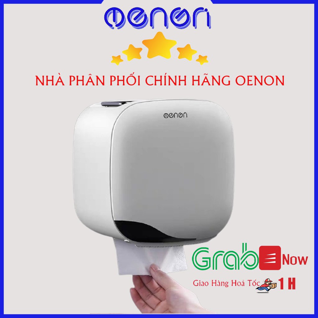 Hộp đựng giấy vệ sinh cao cấp Oenon lắp đặt dán tường - IUV01