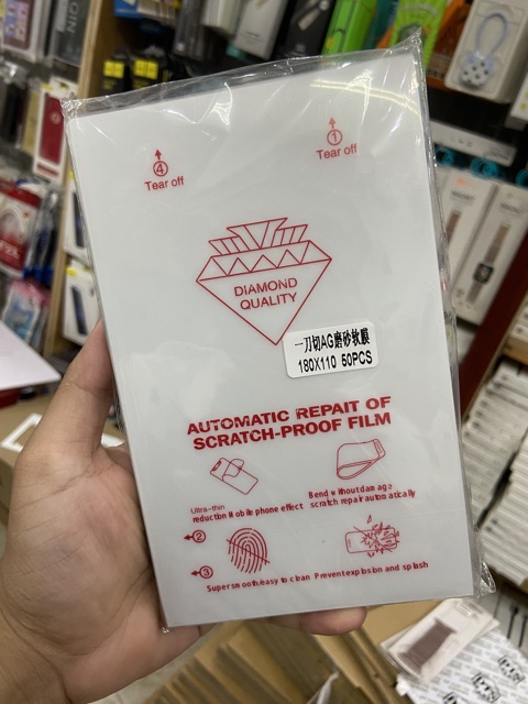 DÁN DẺO PPF FULL VIỀN 4 LỚP DÀNH CHO SAMSUNG NOTE 10+ , NOTE 9 , NOTE 8 CHẤT LIỆU NHÁM VÀ BÓNG CHỐNG VA ĐẬP