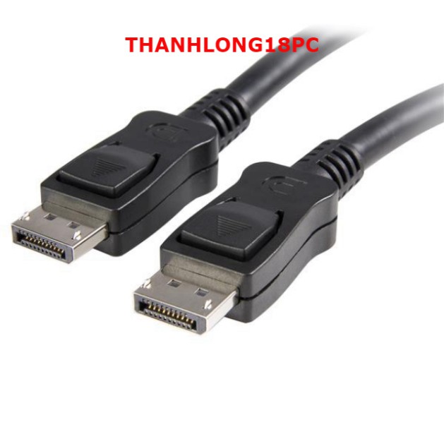 Cáp Displayport To Displayport - Rev: 1.2, Dài 1.8M- Support 2k-144Hz & 4k-60Hz - Bóc Màn Hình Dell Cao Cấp chính hãng