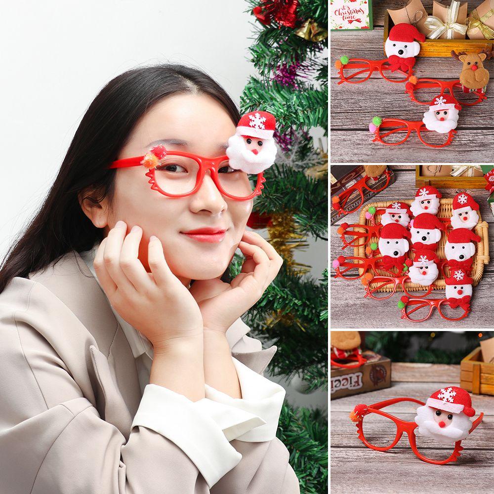 1 Khung Kính Nhựa Hình Sừng Hươu Hoạt Hình Cho Bé