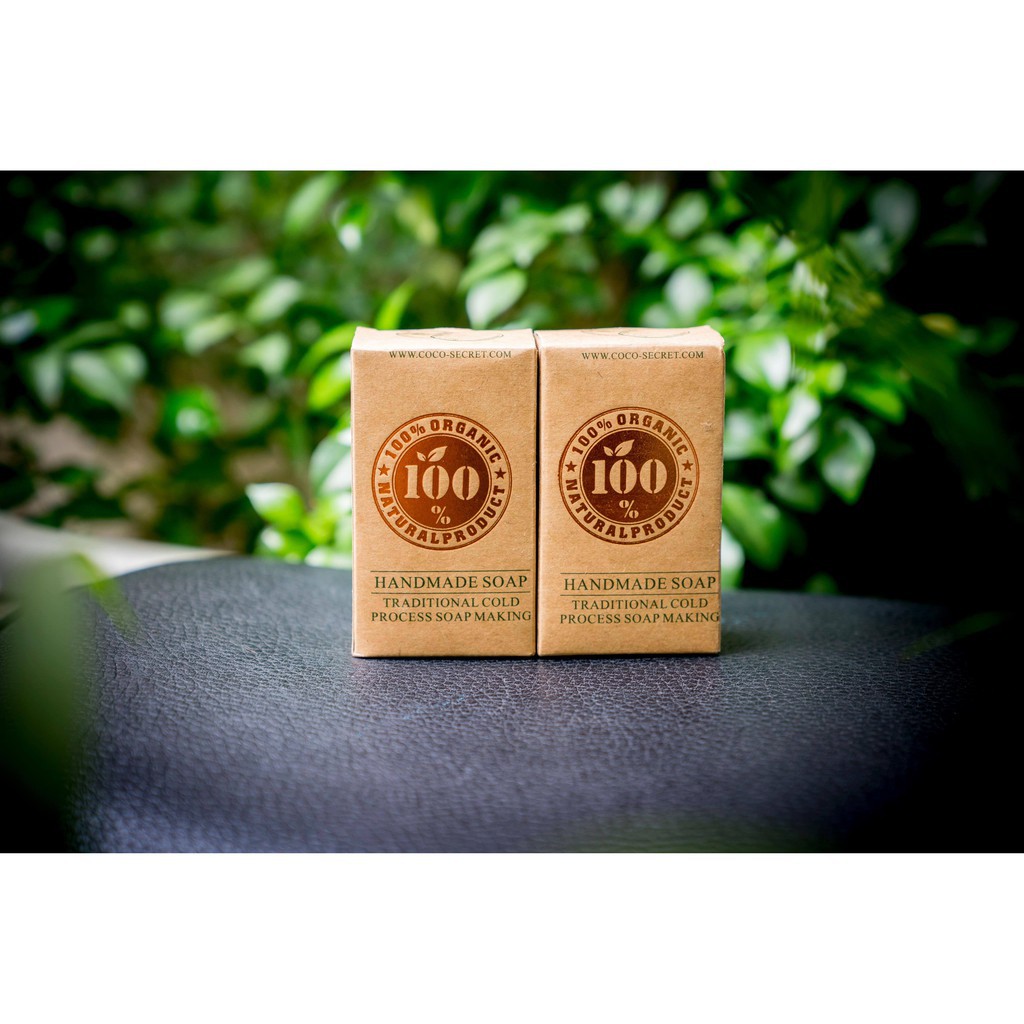 Xà Phòng Dầu Dừa Handmade Coco Secret - Thiên Nhiên 100% - Dưỡng Ẩm - Dịu Nhẹ - An Toàn Cho Da Nhạy Cảm