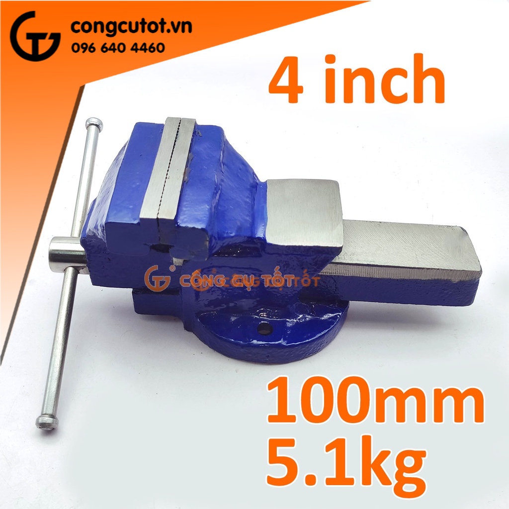 Ê tô bàn nguội 4 inch 100mm 5.1kg