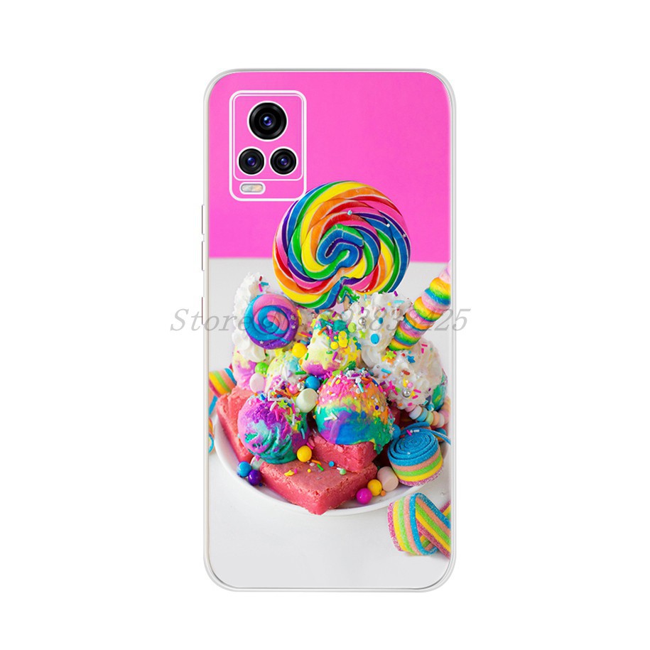 Ốp Lưng Nhựa Dẻo Cho Vivo V20 Se Vivov20 V20Se V2022 6.44 Inch