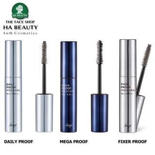 Mascara dưỡng mi dày dài và cong mi chống nước chống lem lâu trôi The Face Shop fmgt Fixer Proof Mascara 10g