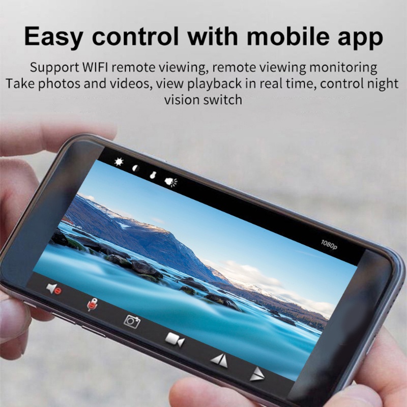 Camera An Ninh Không Dây Thông Minh NAMA 1080P Kết Nối WiFi Hỗ Trợ Tầm Nhìn Ban Đêm