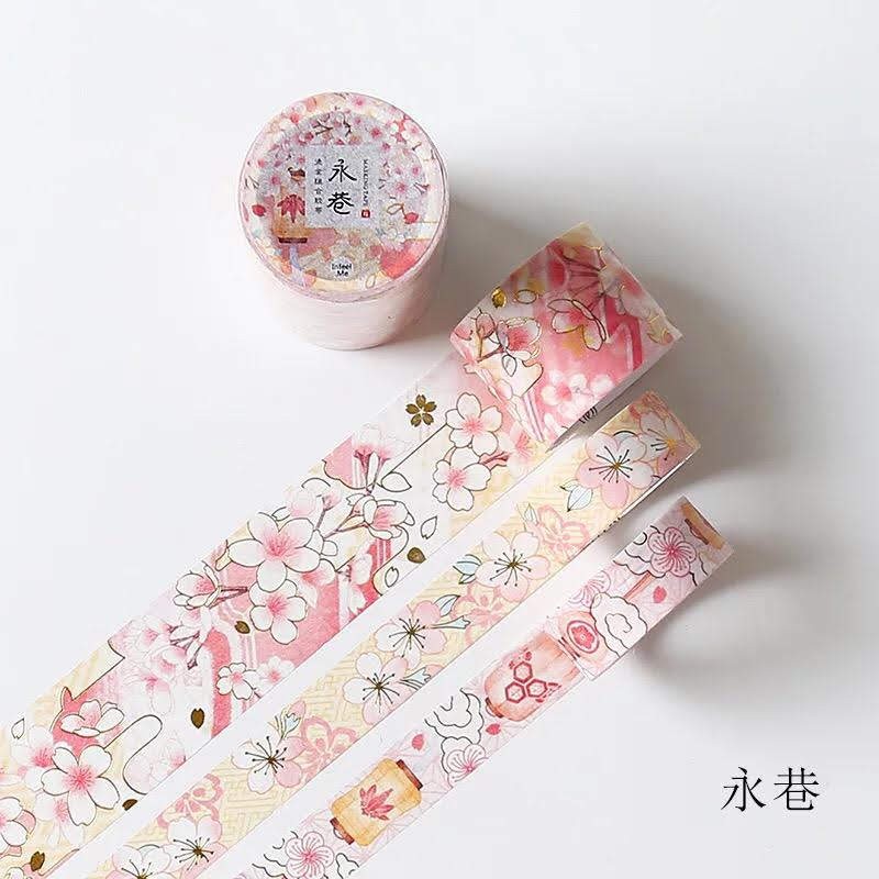 washi tape băng dính cổ trang sẵn