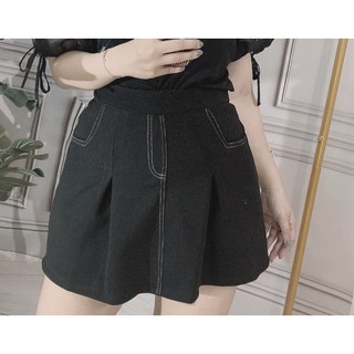CHÂN VÁY TRẦN CHỈ CHẤT DẠ