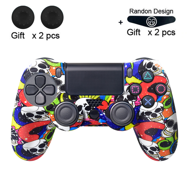Bộ Vỏ Bọc Bằng Silicone Cho Tay Cầm Chơi Game Playstation 4 / PS4 Pro / PS4 Slim PS4