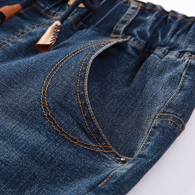 Q1035 - ENDA KISUHI Quần Jeans Lưng Thun Ống Nhỏ