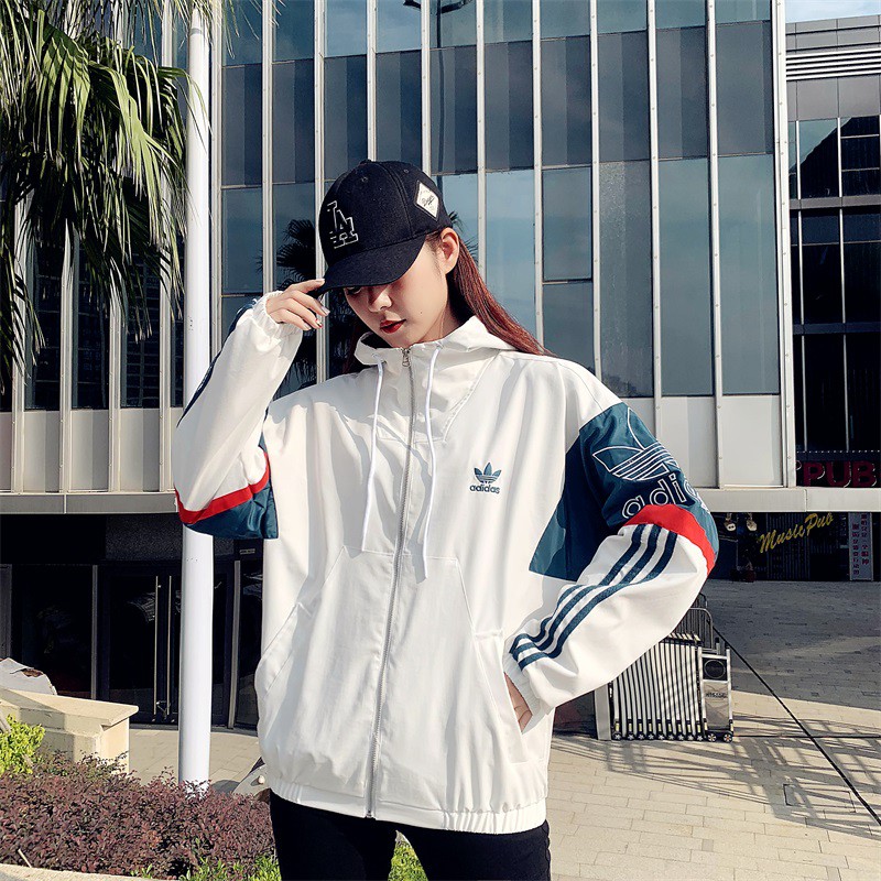 Áo Khoác Thể Thao Adidas Có Nón Dài Tay Thời Trang Nam Nữ | BigBuy360 - bigbuy360.vn
