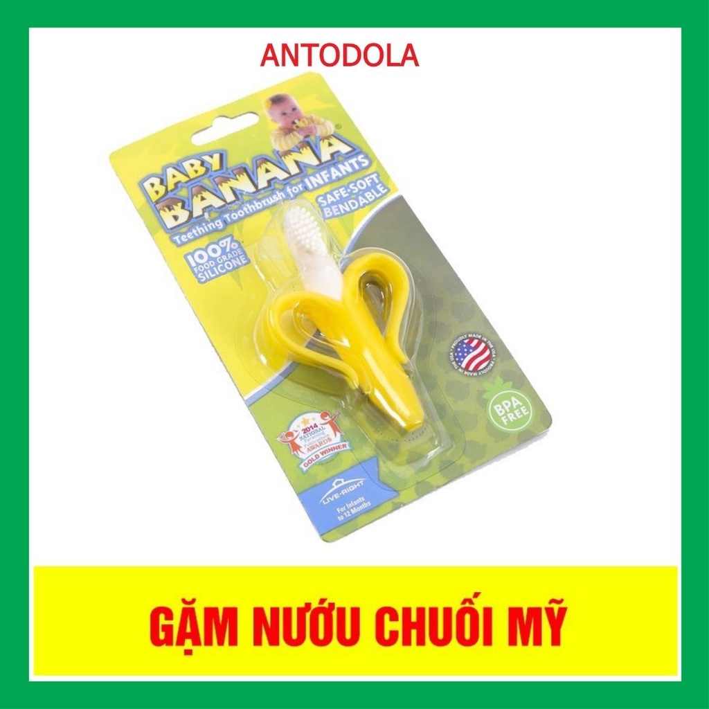 Gặm Nướu Hươu Cao Cổ, Chuối Chính Hãng Gặm Nướu Cho Bé Giúp Giảm Đau Ngứa Lợi Khi Mọc Răng