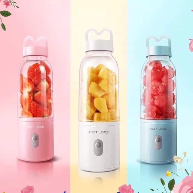 Máy Xay Sinh Tố Đa Năng Cầm Tay Meet Juice Cao Cấp, An Toàn, Chất Lượng