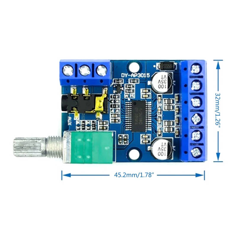 Bảng Mạch Khuếch Đại Âm Thanh Công Suất Cao 30wx2 12v/24v Chất Lượng Cao